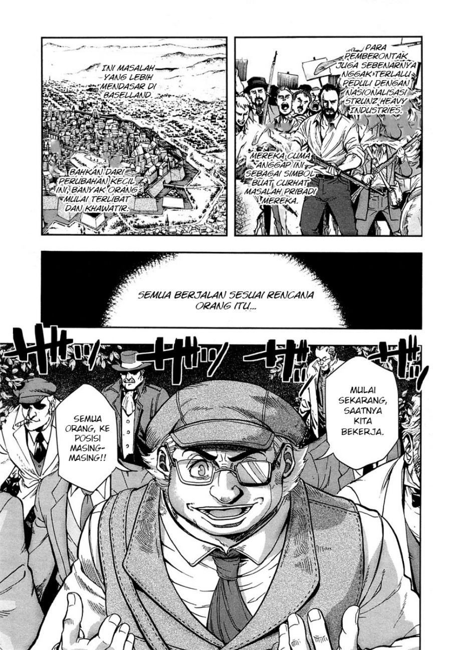 Halaman 17 dari Gunka no Baltzar Chapter 10