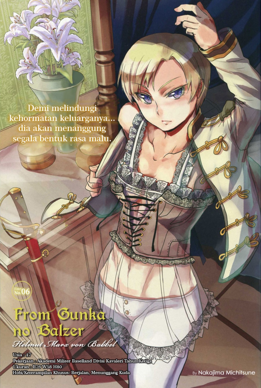 Halaman 2 dari Gunka no Baltzar Chapter 10
