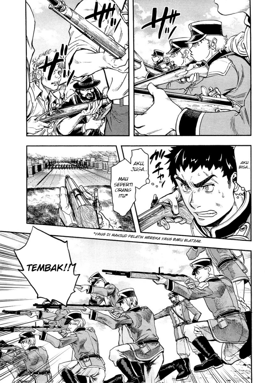 Halaman 20 dari Gunka no Baltzar Chapter 10