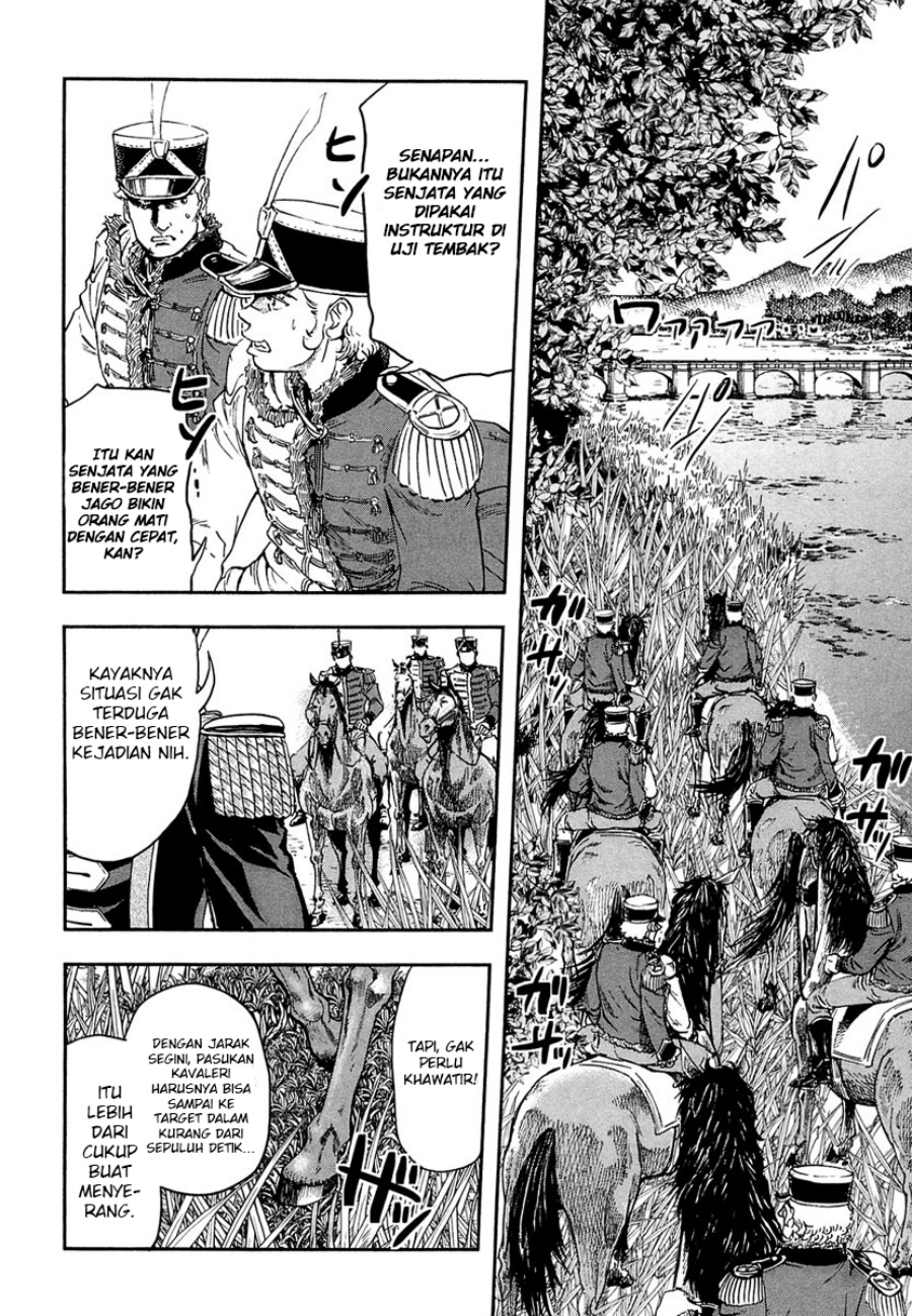 Halaman 33 dari Gunka no Baltzar Chapter 10