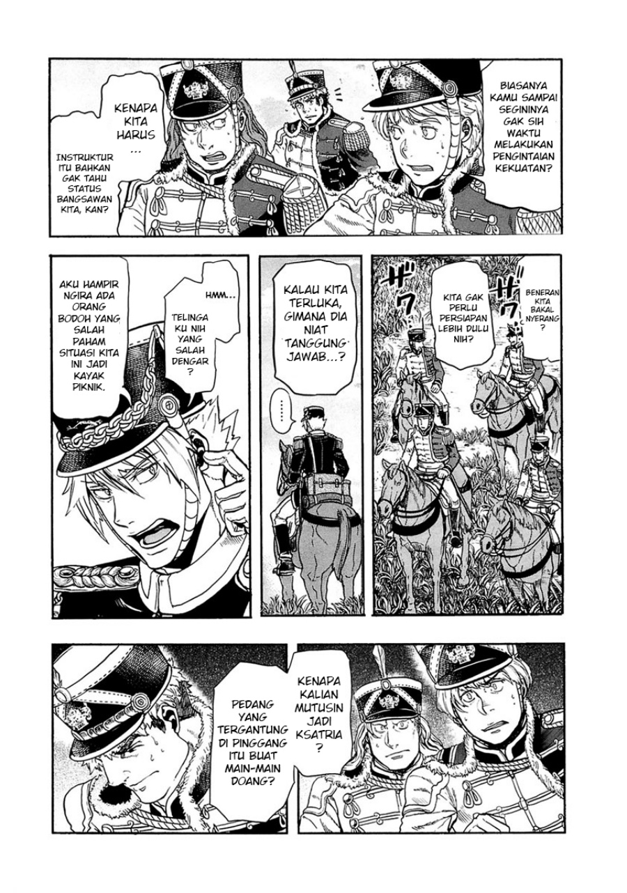 Halaman 35 dari Gunka no Baltzar Chapter 10