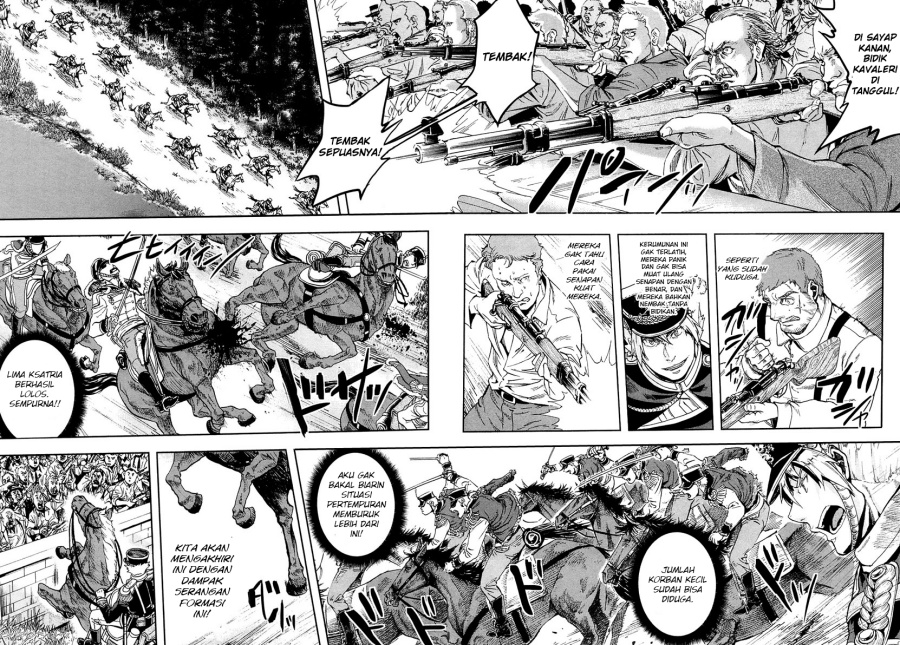 Halaman 40 dari Gunka no Baltzar Chapter 10