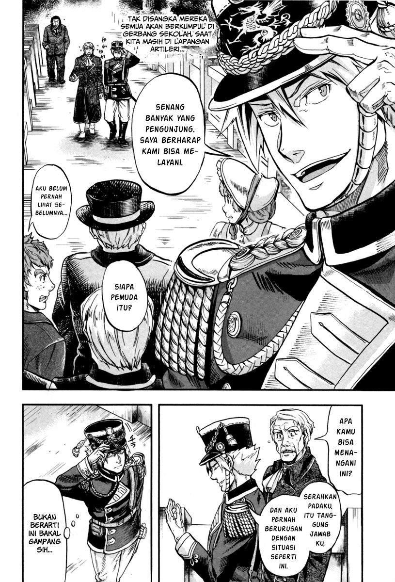 Halaman 11 dari Gunka no Baltzar Chapter 2