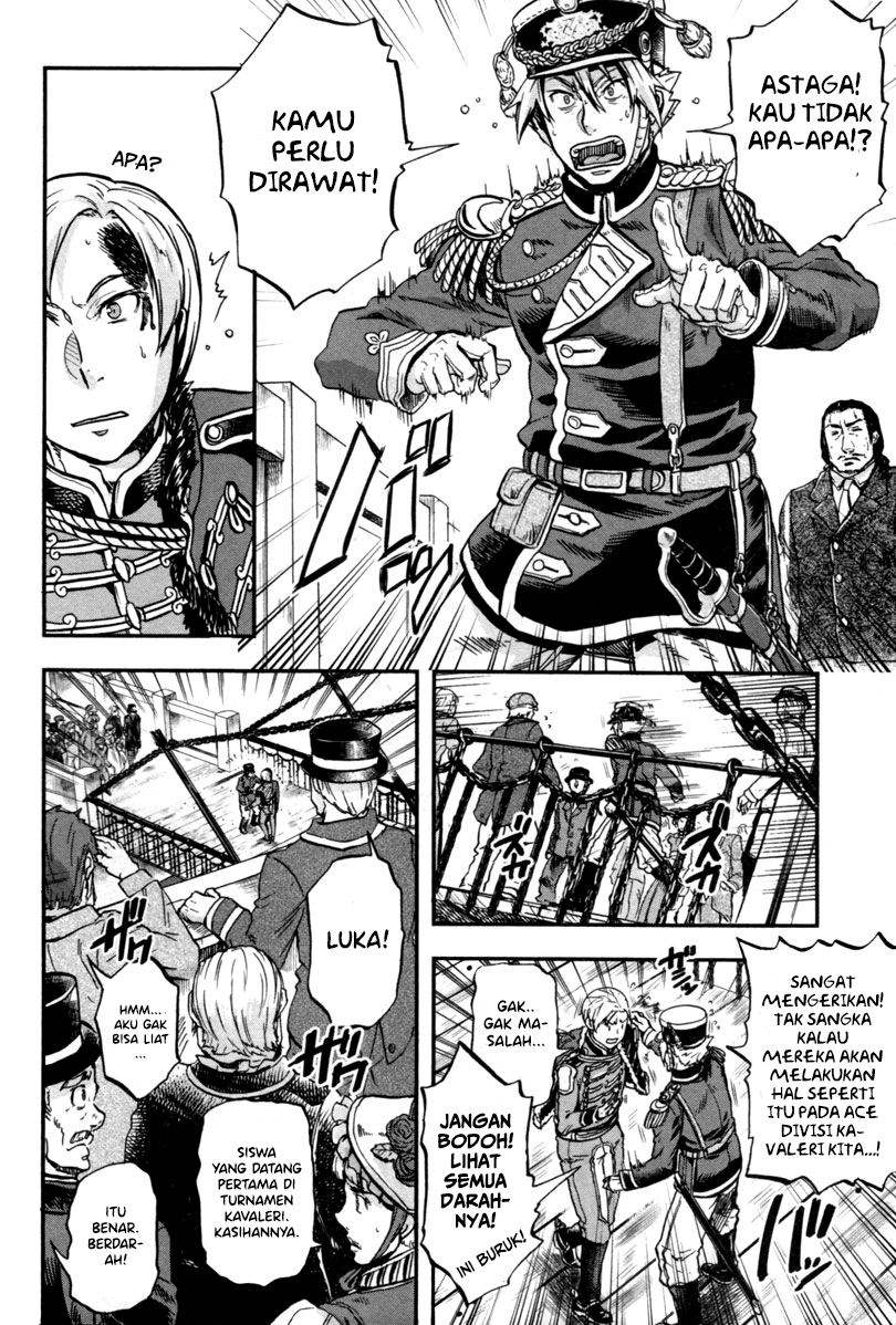 Halaman 13 dari Gunka no Baltzar Chapter 2