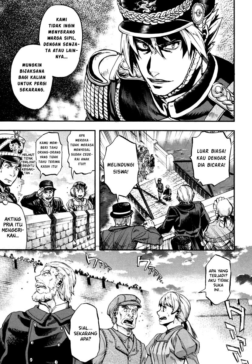 Halaman 16 dari Gunka no Baltzar Chapter 2