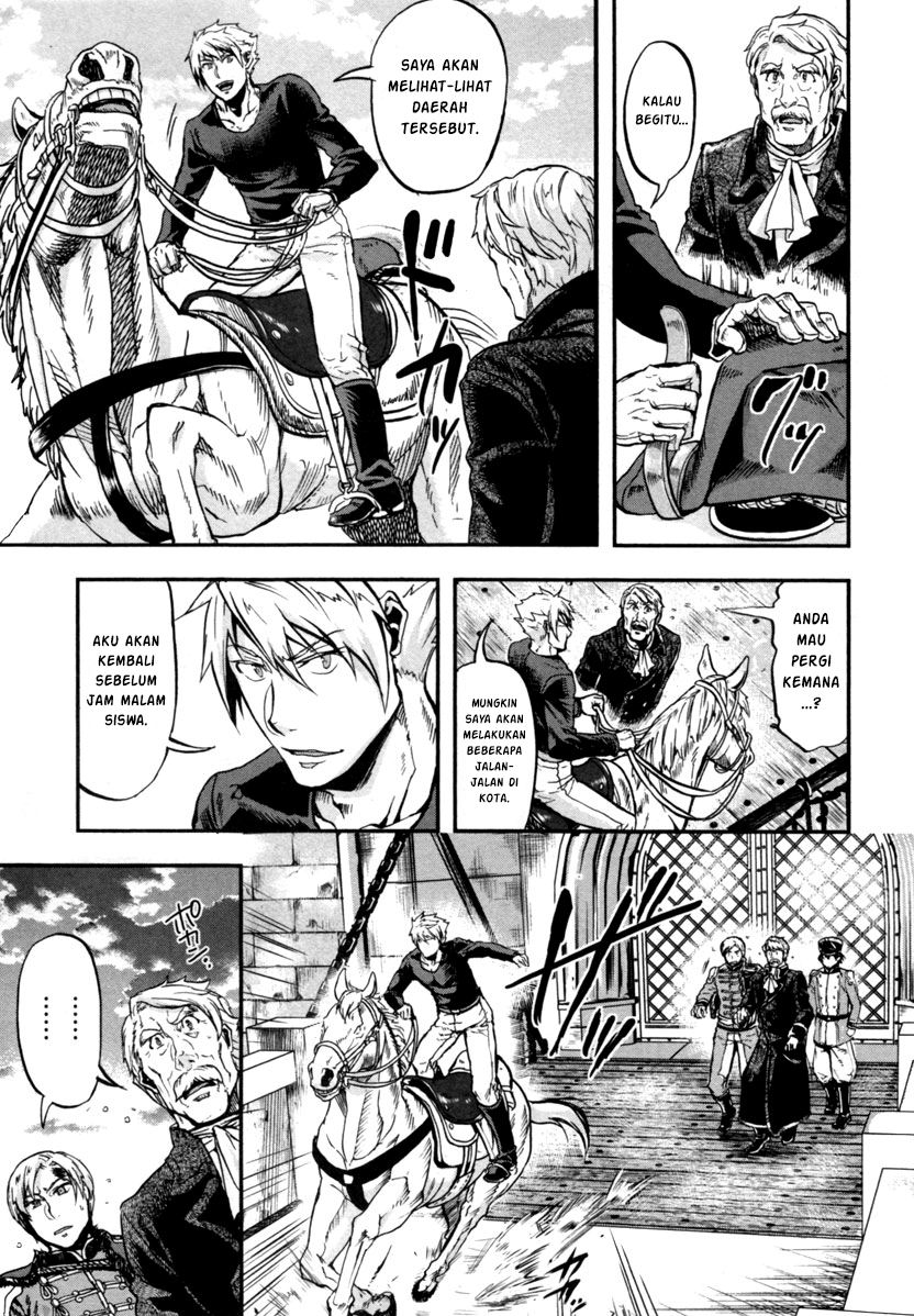 Halaman 18 dari Gunka no Baltzar Chapter 2