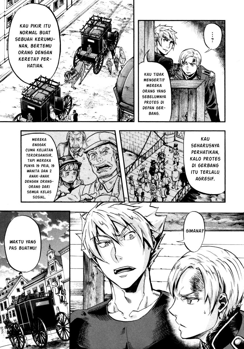 Halaman 22 dari Gunka no Baltzar Chapter 2