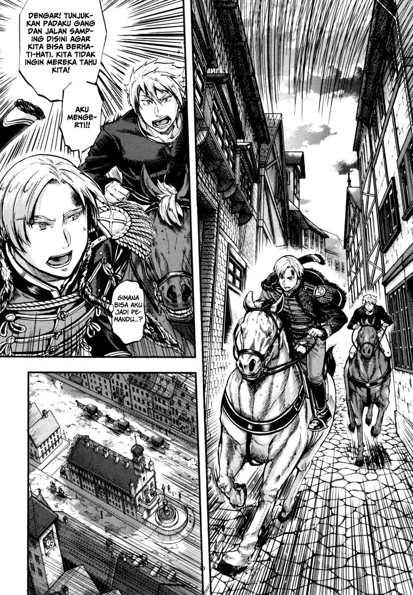 Halaman 23 dari Gunka no Baltzar Chapter 2