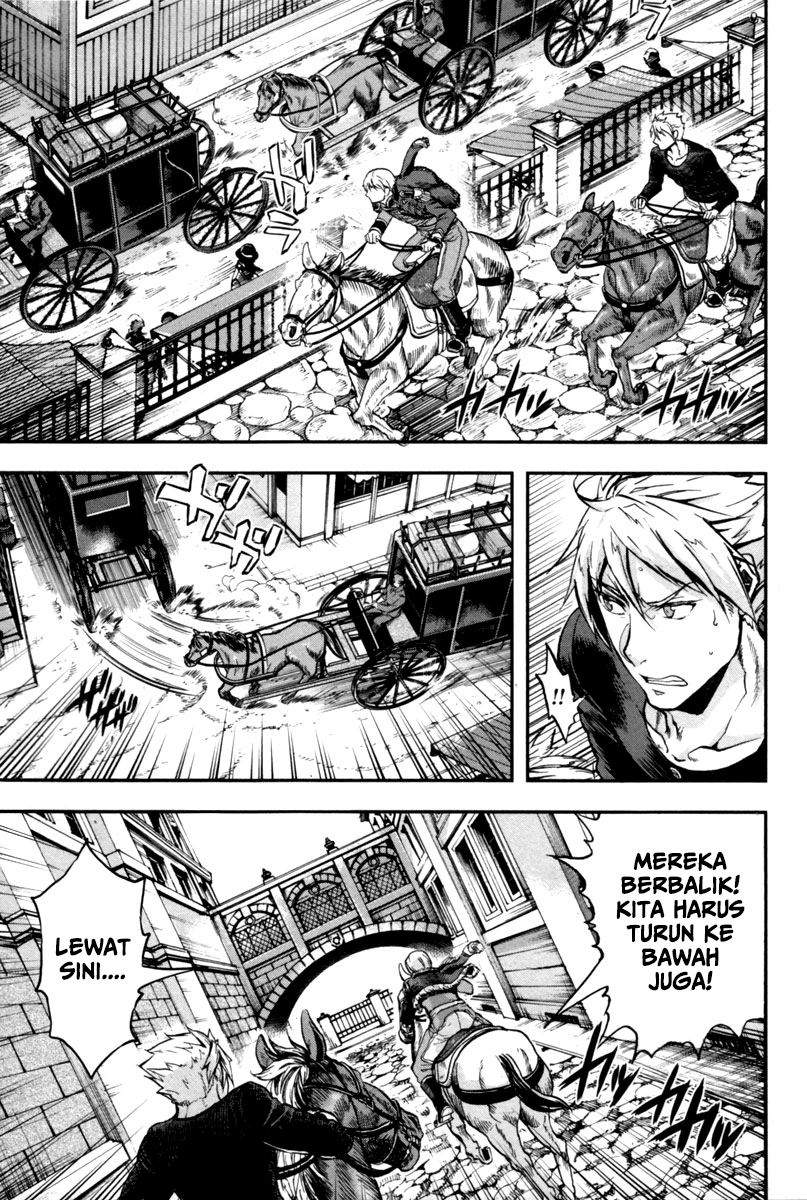 Halaman 24 dari Gunka no Baltzar Chapter 2