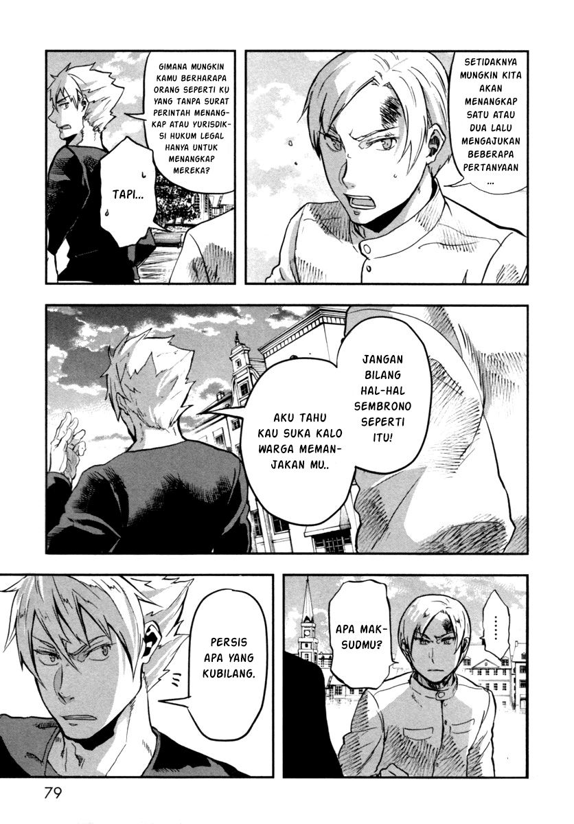 Halaman 33 dari Gunka no Baltzar Chapter 2