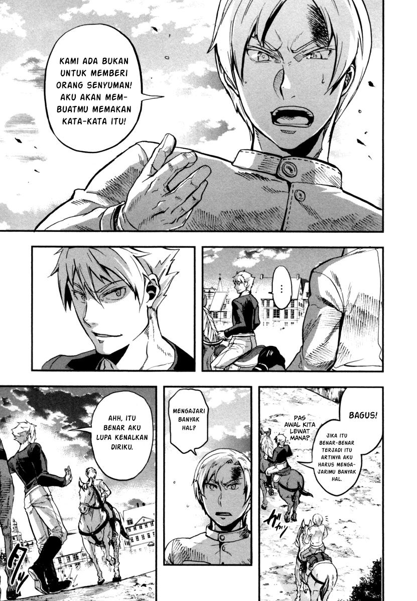 Halaman 35 dari Gunka no Baltzar Chapter 2
