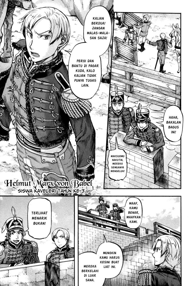 Halaman 6 dari Gunka no Baltzar Chapter 2