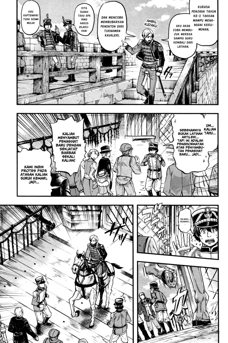 Halaman 8 dari Gunka no Baltzar Chapter 2