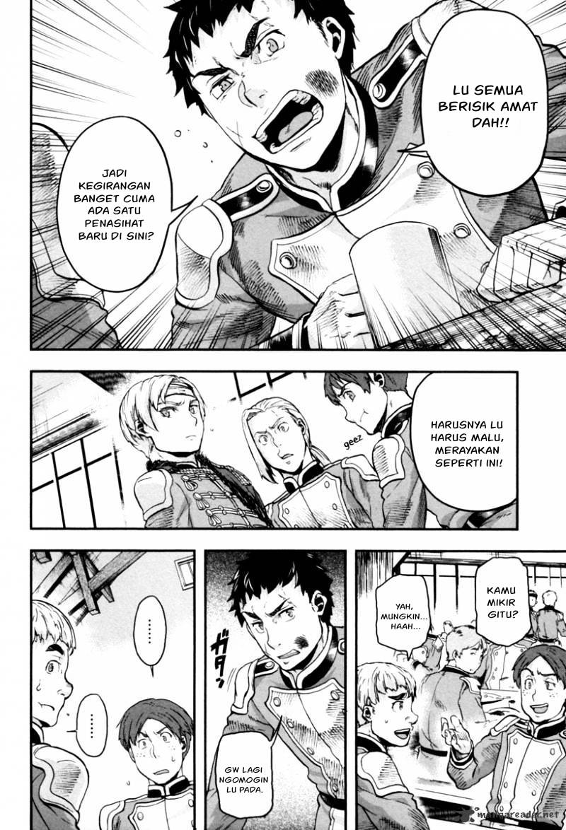 Halaman 11 dari Gunka no Baltzar Chapter 3