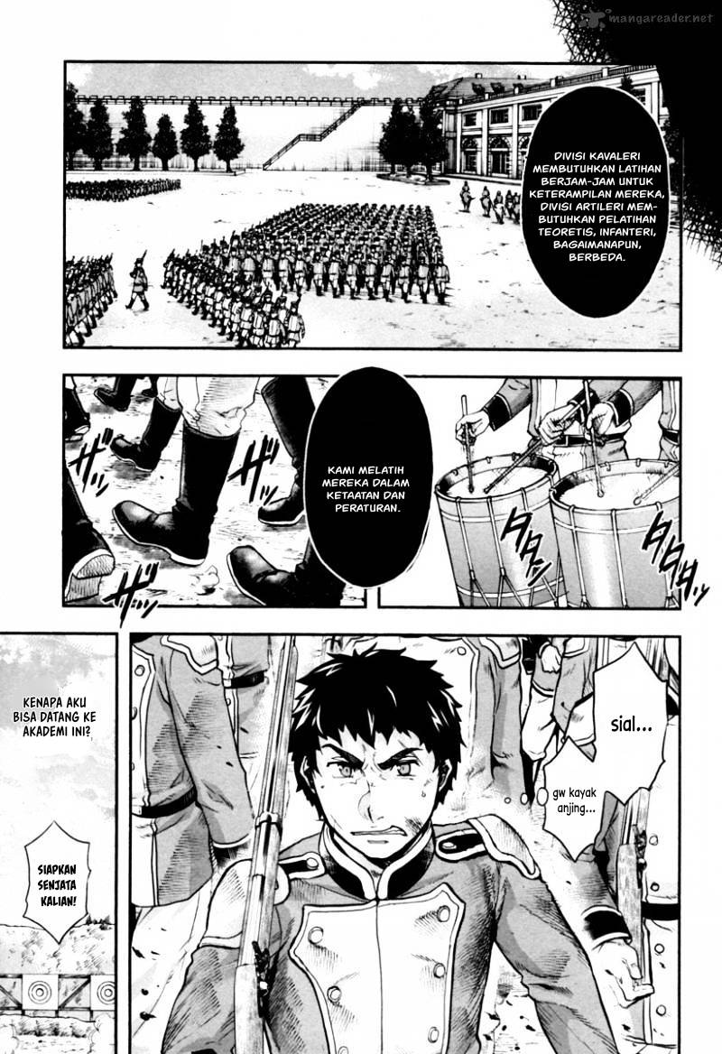 Halaman 14 dari Gunka no Baltzar Chapter 3