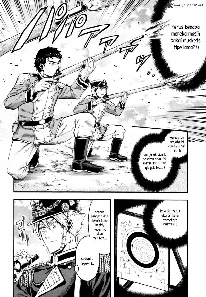 Halaman 17 dari Gunka no Baltzar Chapter 3