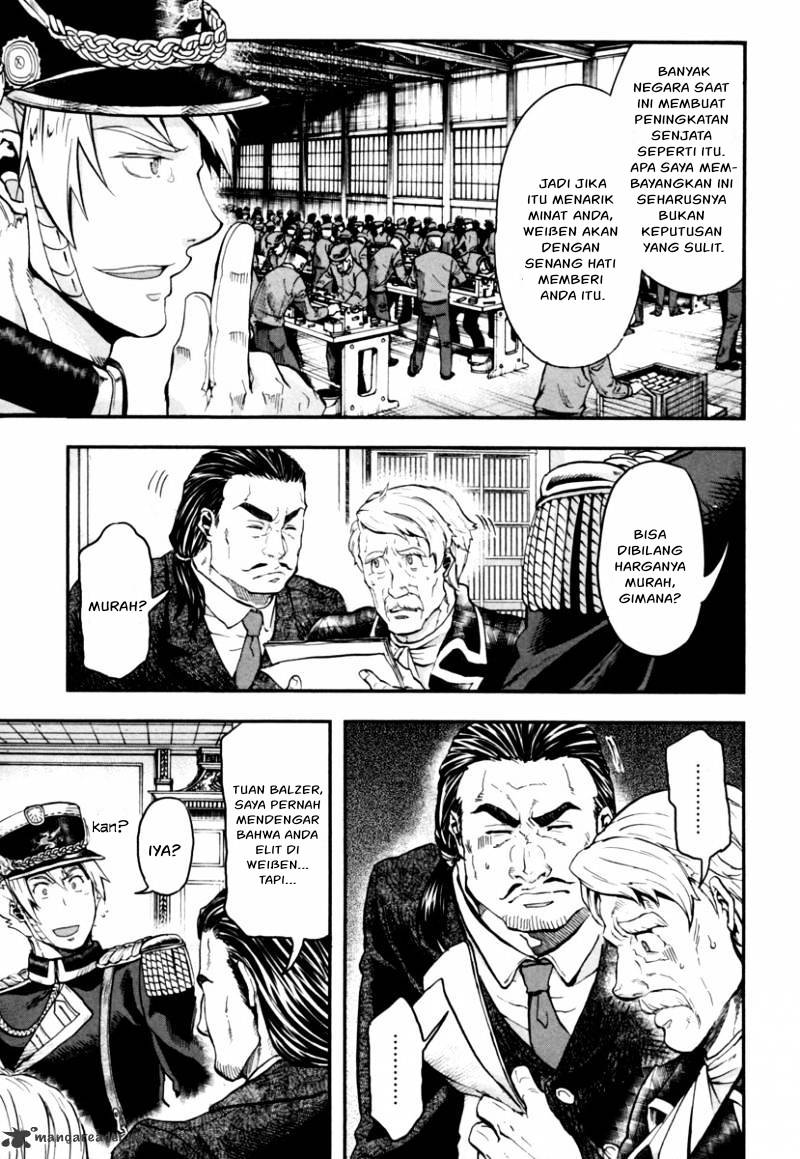 Halaman 20 dari Gunka no Baltzar Chapter 3