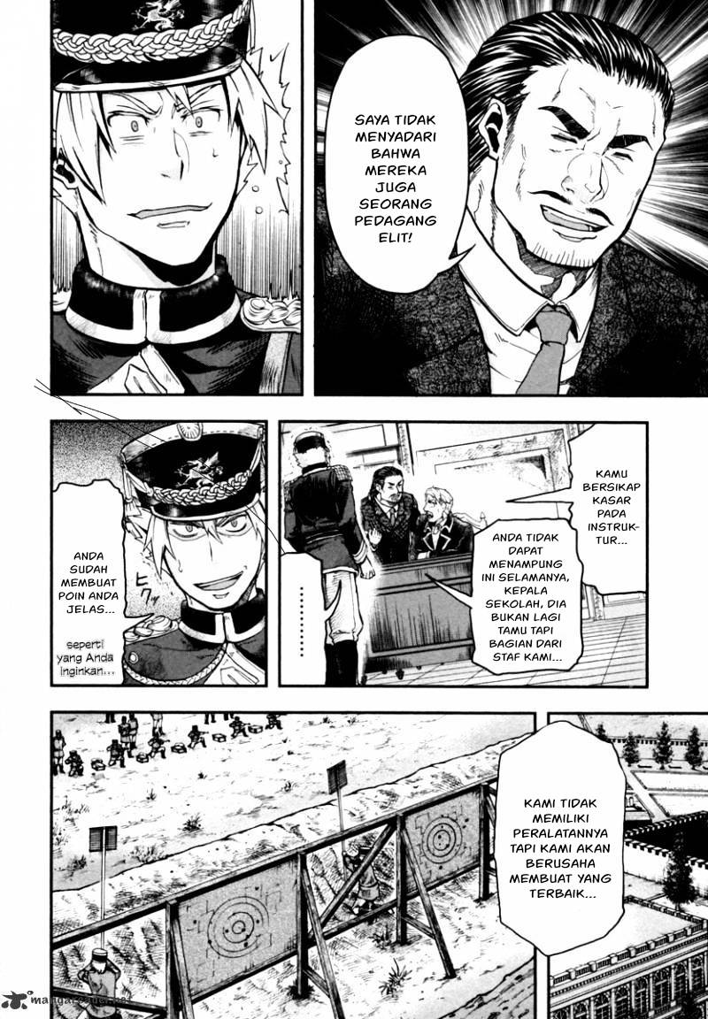 Halaman 21 dari Gunka no Baltzar Chapter 3