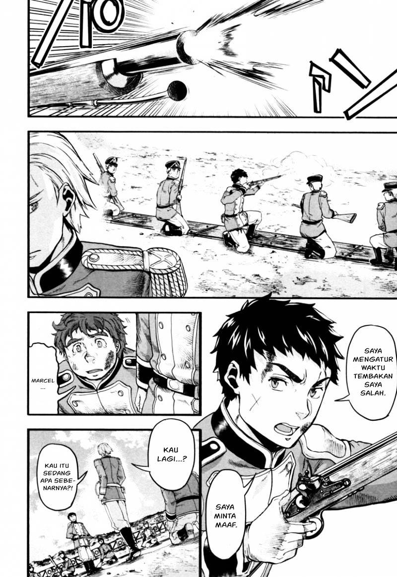 Halaman 25 dari Gunka no Baltzar Chapter 3
