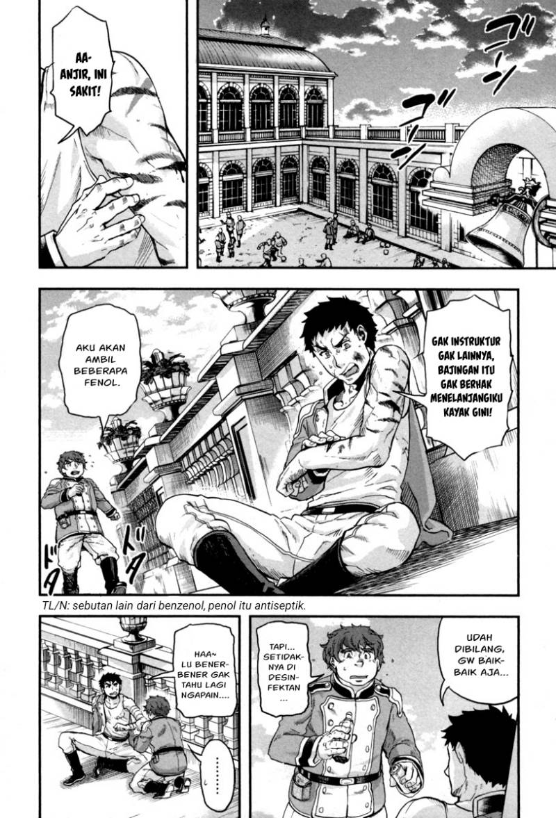 Halaman 3 dari Gunka no Baltzar Chapter 3