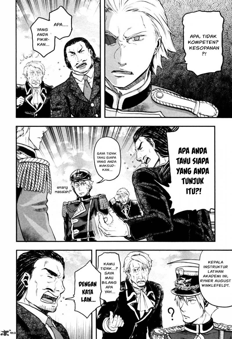 Halaman 33 dari Gunka no Baltzar Chapter 3