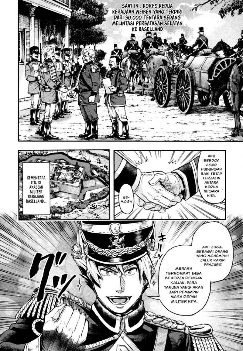 Halaman 5 dari Gunka no Baltzar Chapter 3