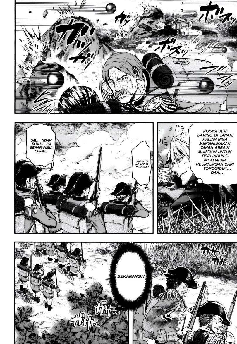 Halaman 11 dari Gunka no Baltzar Chapter 5