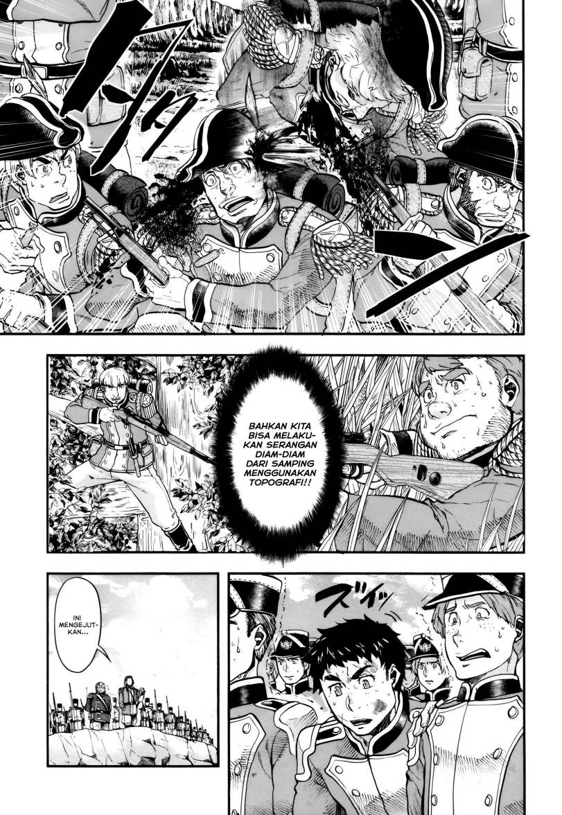 Halaman 12 dari Gunka no Baltzar Chapter 5