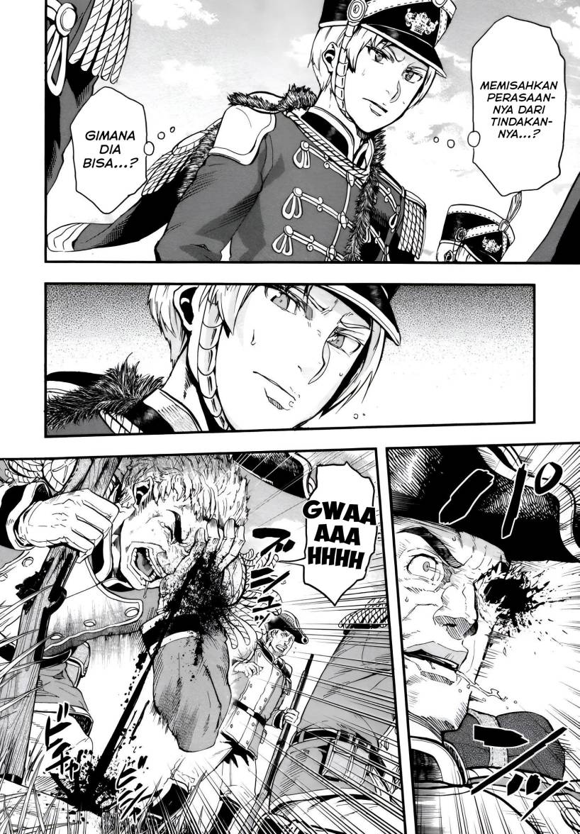 Halaman 14 dari Gunka no Baltzar Chapter 5