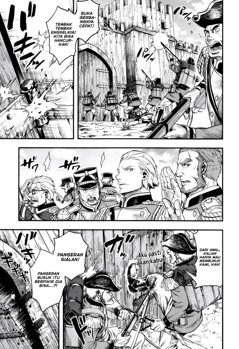 Halaman 19 dari Gunka no Baltzar Chapter 5
