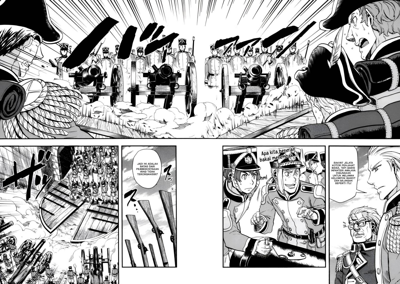 Halaman 20 dari Gunka no Baltzar Chapter 5