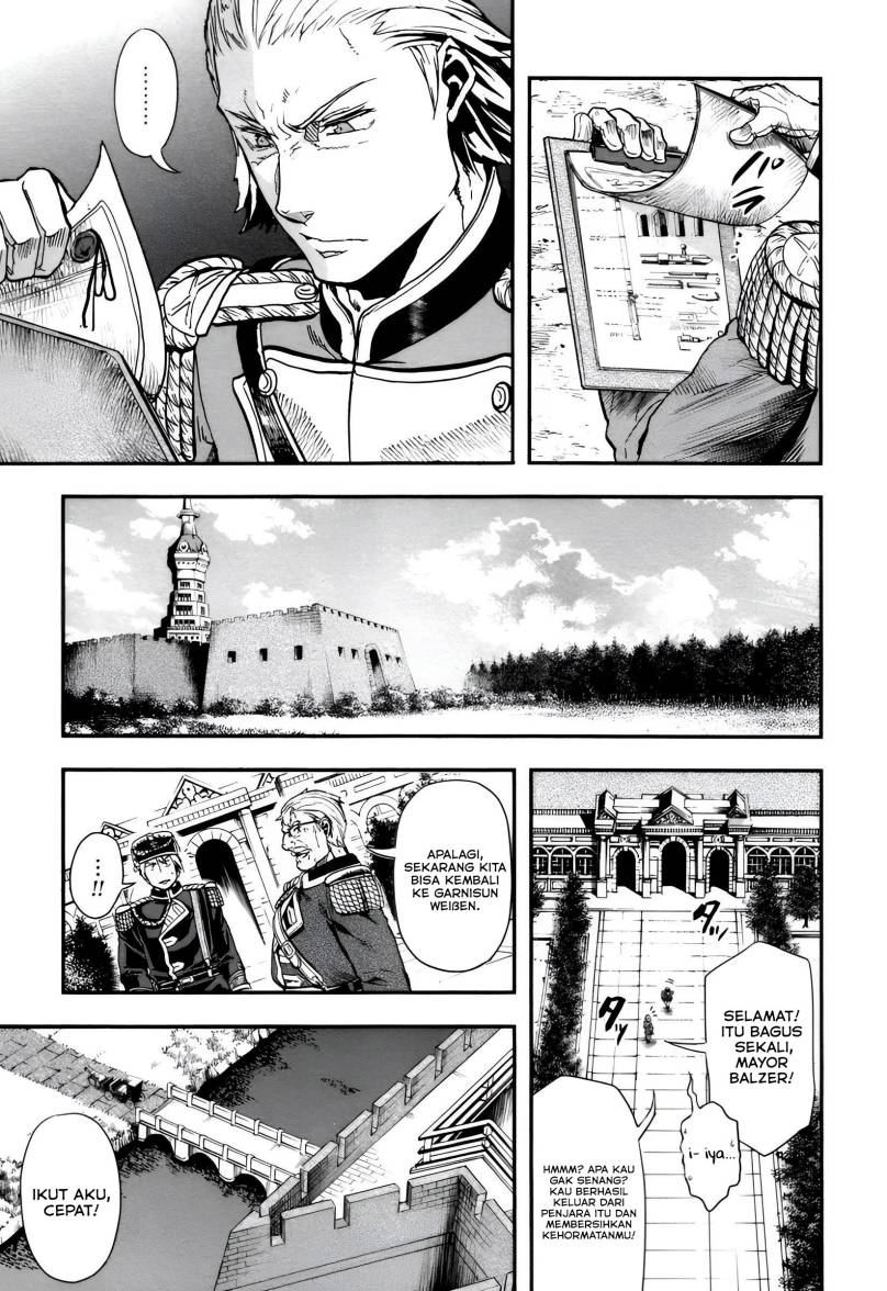 Halaman 22 dari Gunka no Baltzar Chapter 5
