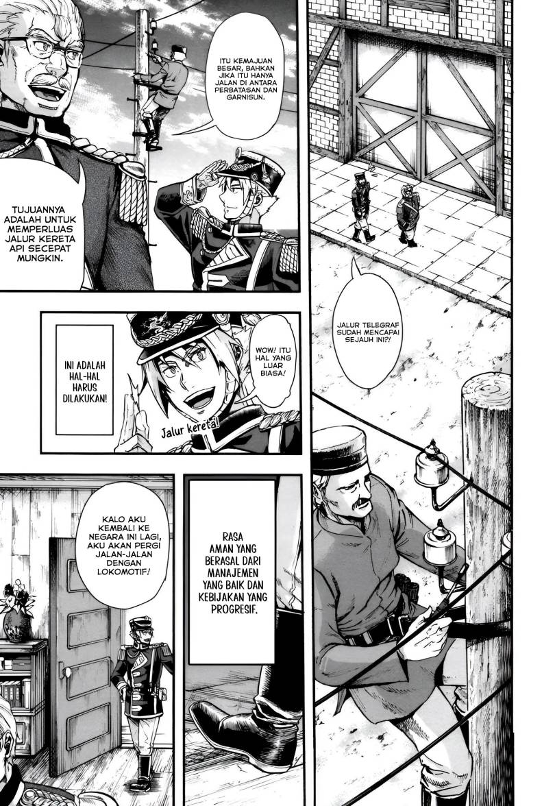 Halaman 23 dari Gunka no Baltzar Chapter 5
