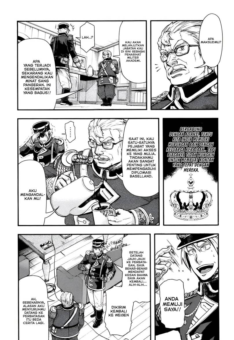 Halaman 24 dari Gunka no Baltzar Chapter 5