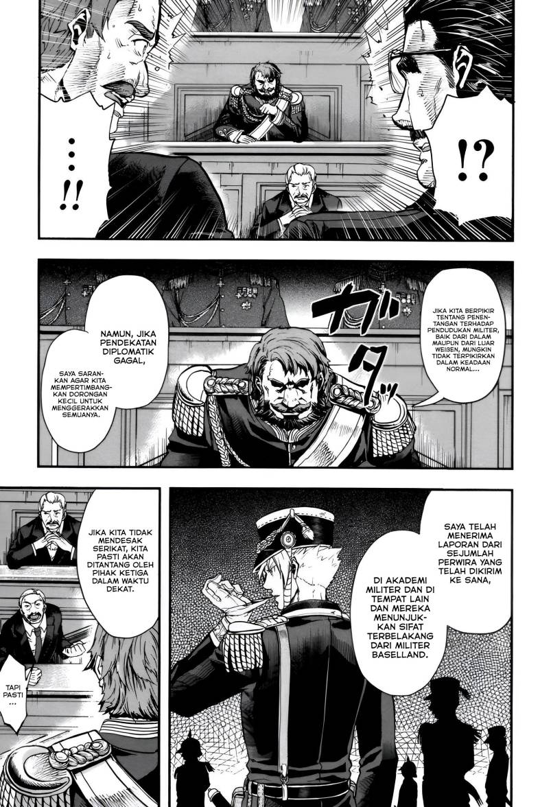 Halaman 27 dari Gunka no Baltzar Chapter 5