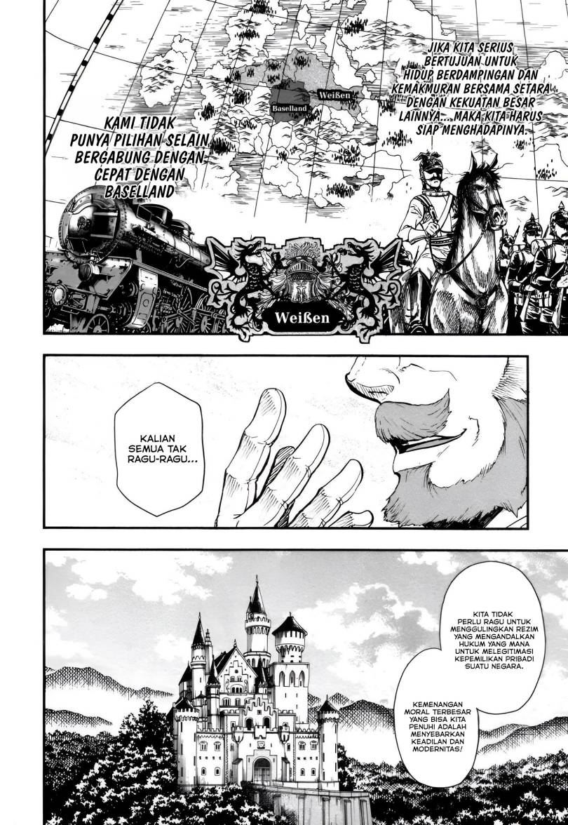 Halaman 28 dari Gunka no Baltzar Chapter 5