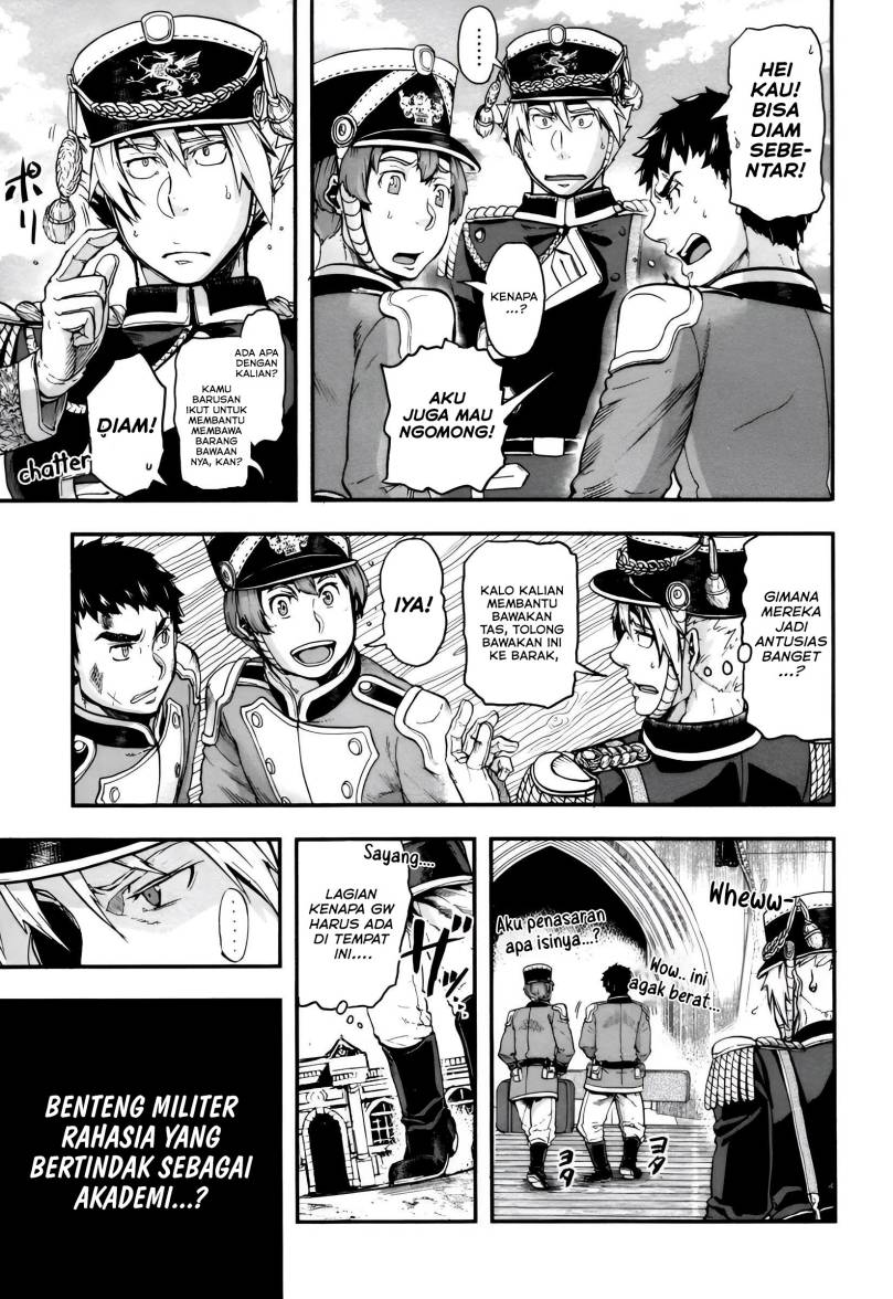 Halaman 34 dari Gunka no Baltzar Chapter 5