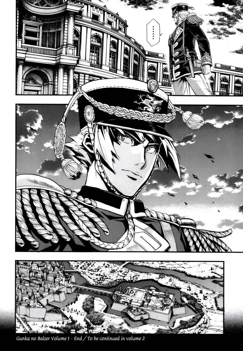 Halaman 35 dari Gunka no Baltzar Chapter 5