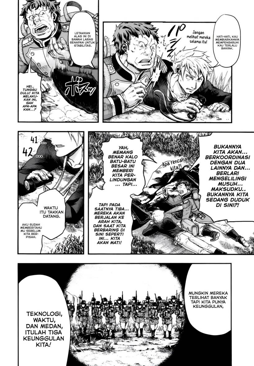 Halaman 5 dari Gunka no Baltzar Chapter 5