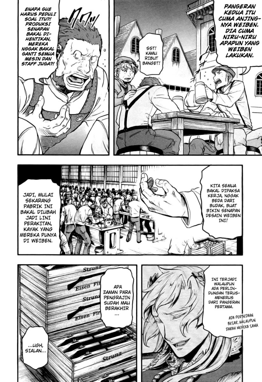Halaman 10 dari Gunka no Baltzar Chapter 7