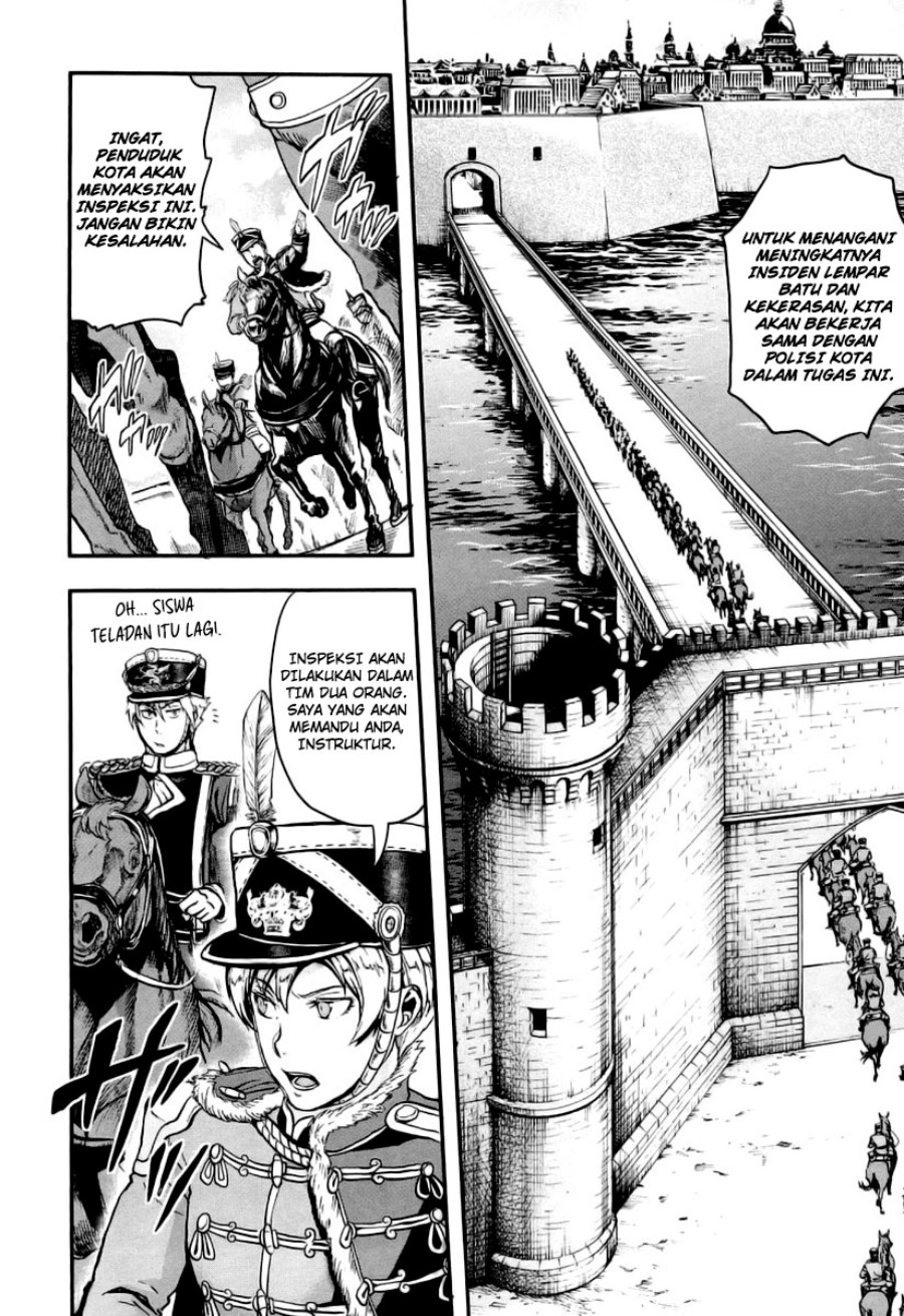 Halaman 14 dari Gunka no Baltzar Chapter 7