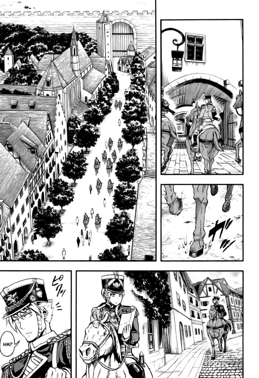 Halaman 15 dari Gunka no Baltzar Chapter 7