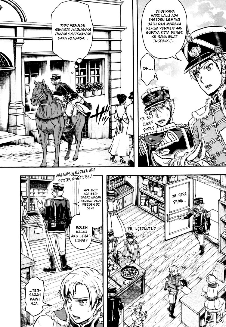 Halaman 18 dari Gunka no Baltzar Chapter 7