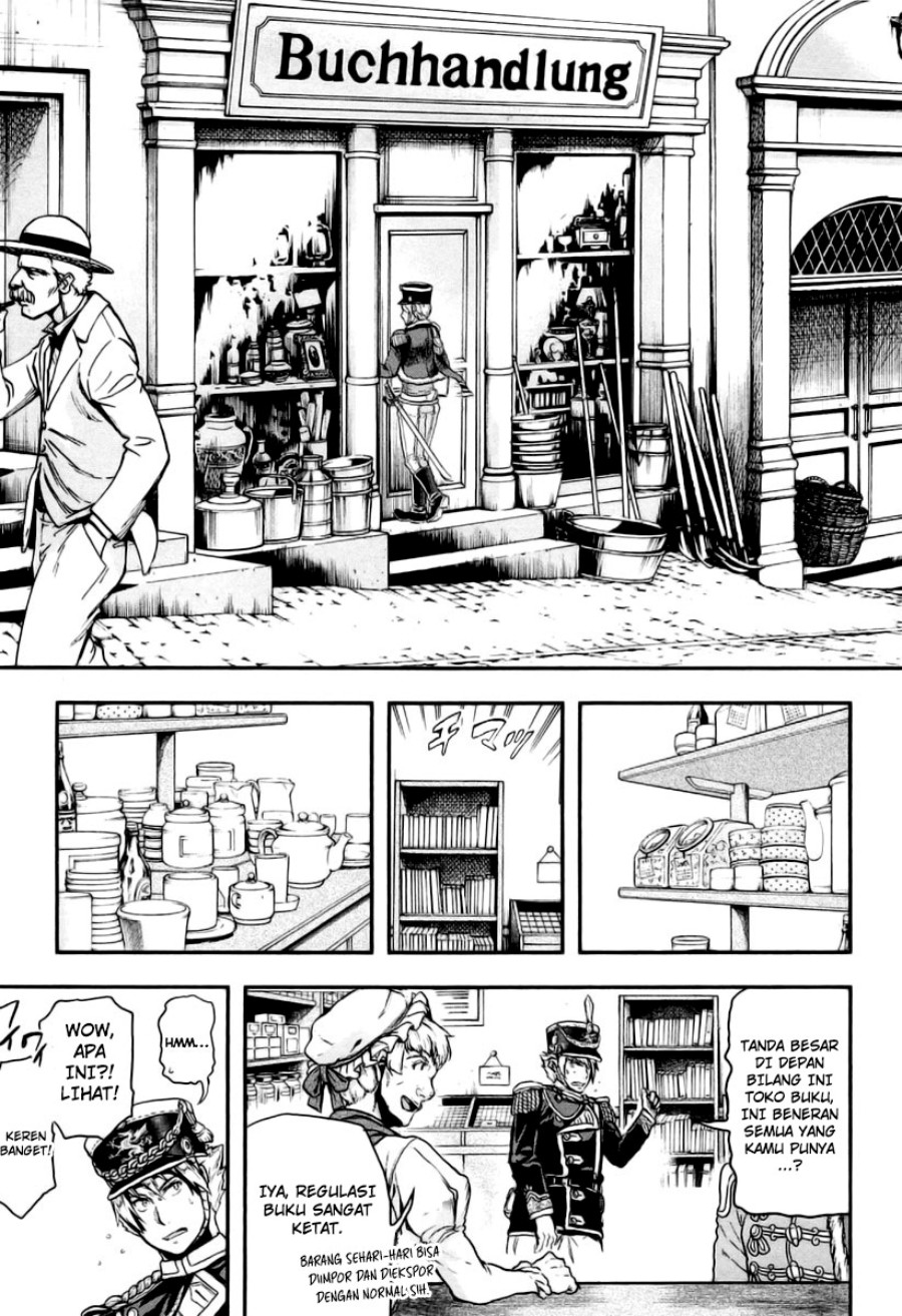 Halaman 19 dari Gunka no Baltzar Chapter 7