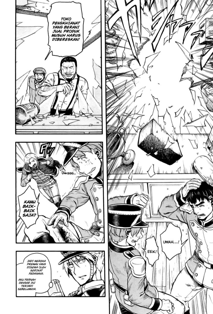 Halaman 24 dari Gunka no Baltzar Chapter 7