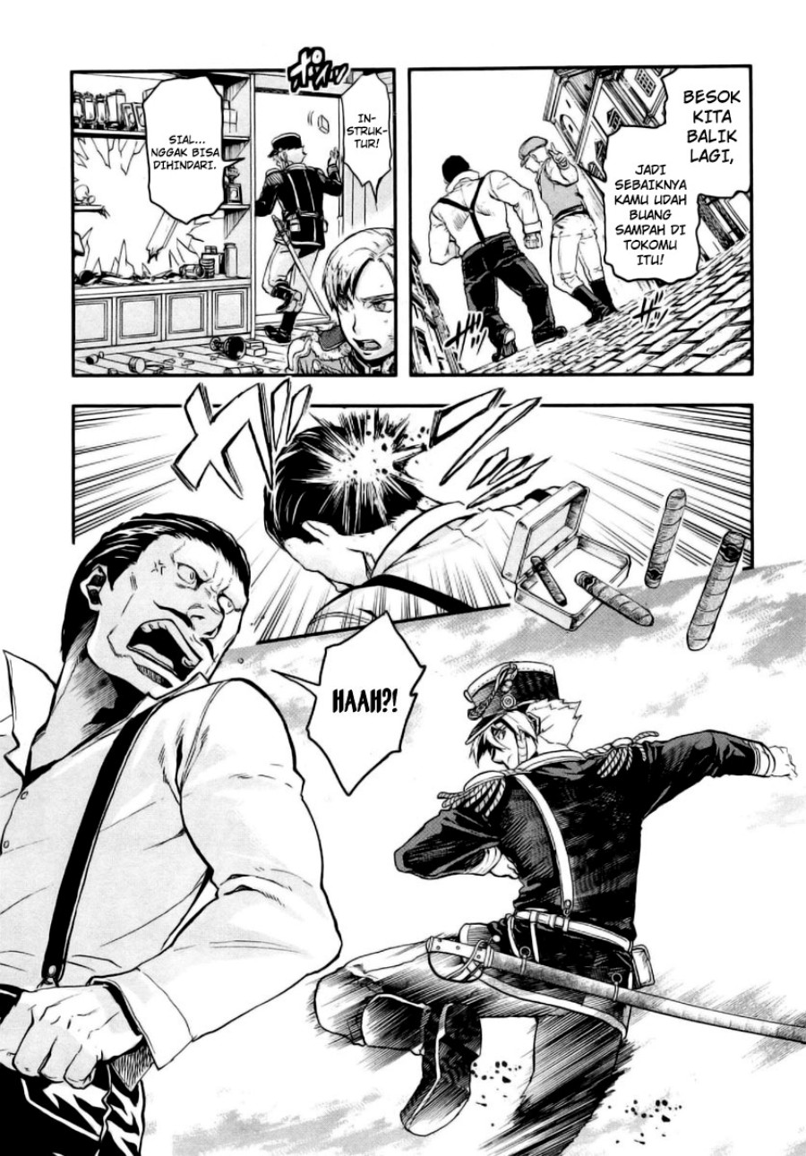 Halaman 25 dari Gunka no Baltzar Chapter 7