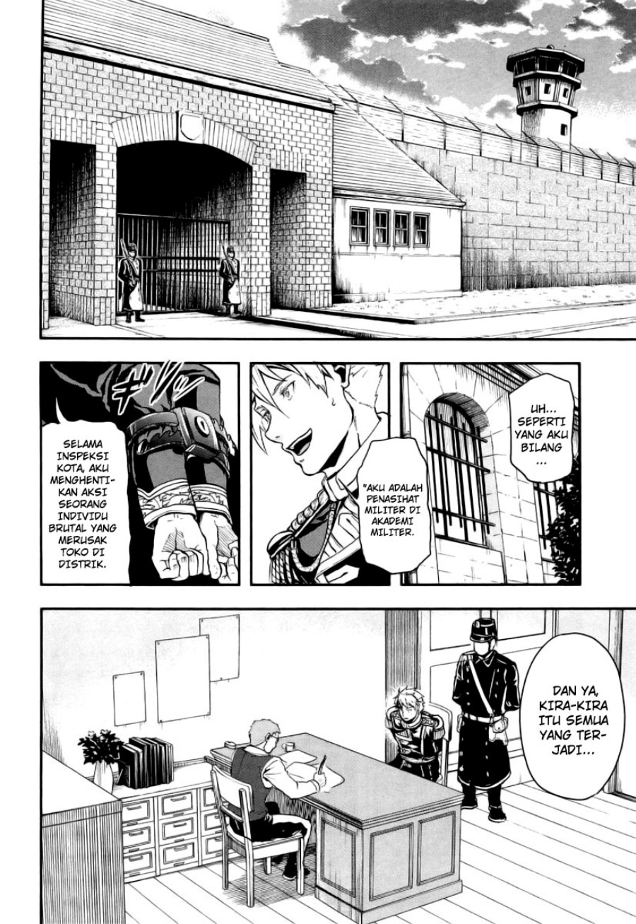 Halaman 28 dari Gunka no Baltzar Chapter 7