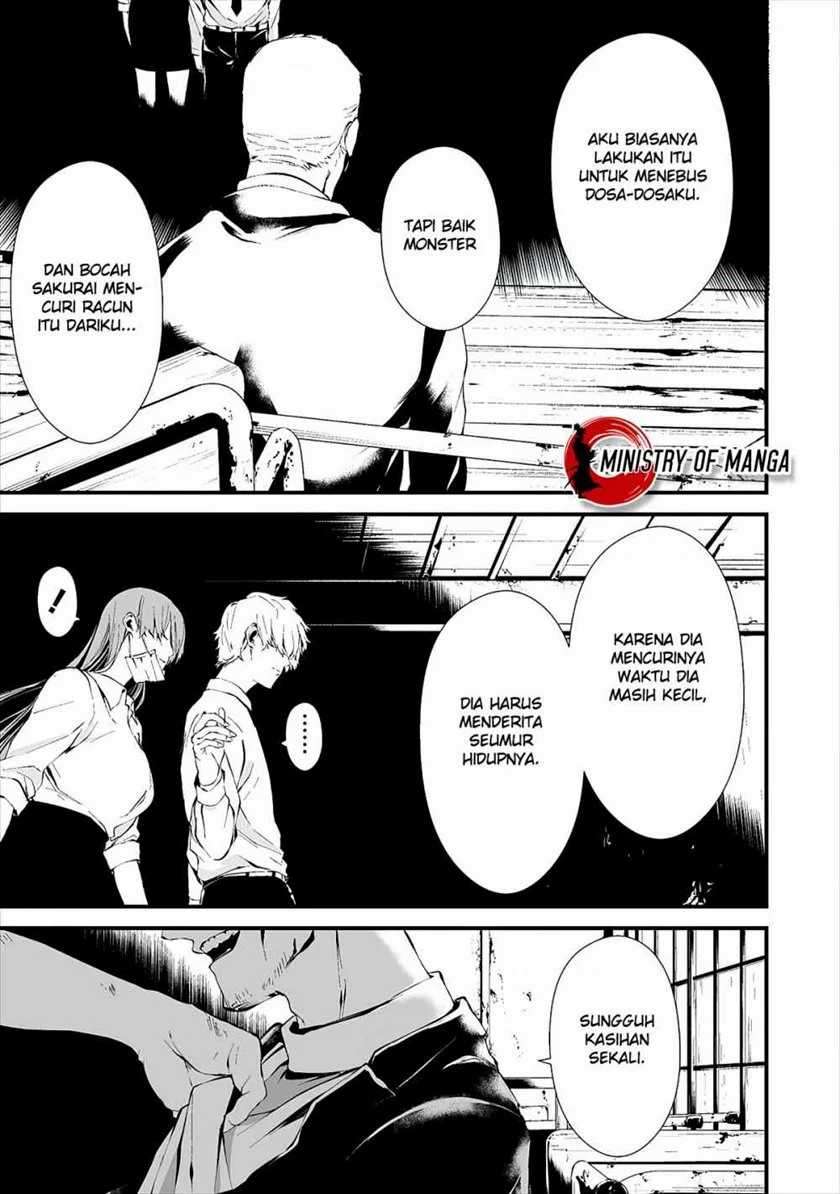 Halaman 15 dari Hachigatsu Kokonoka Boku wa Kimi ni Kuwareru. Chapter 10