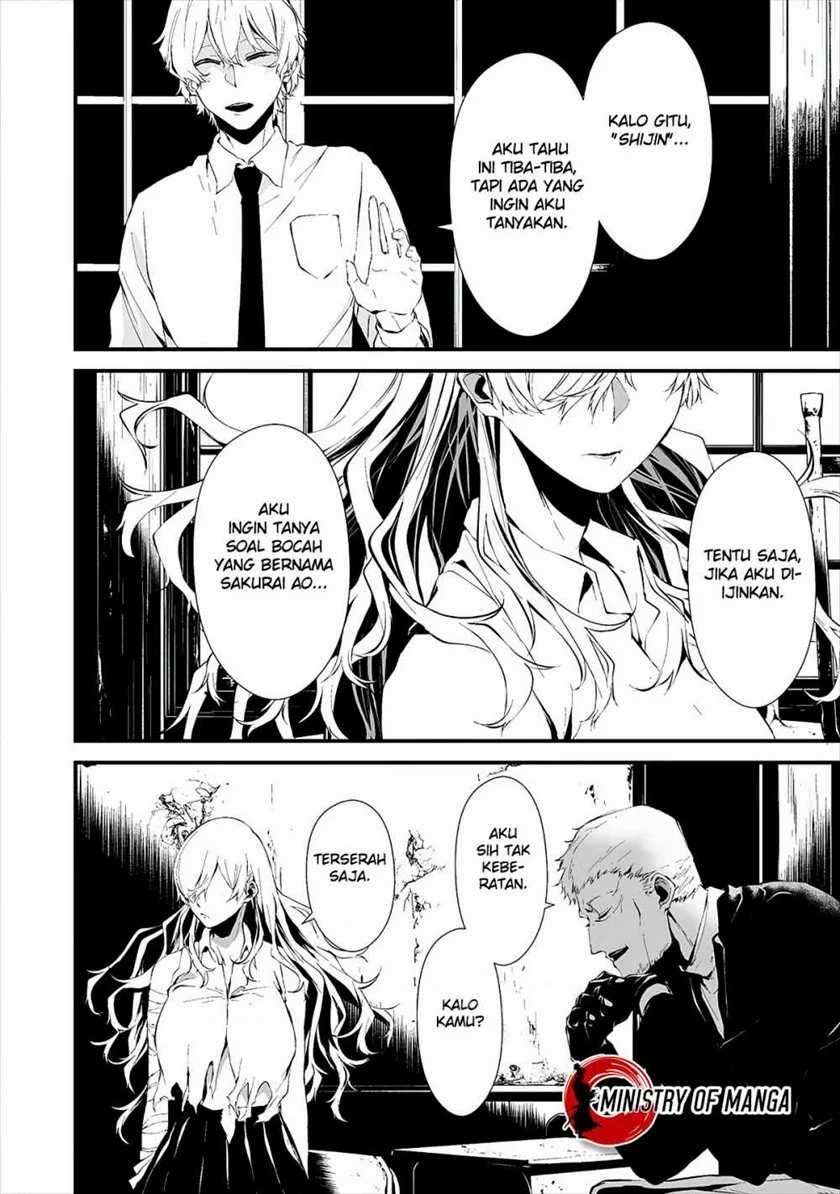 Halaman 8 dari Hachigatsu Kokonoka Boku wa Kimi ni Kuwareru. Chapter 10