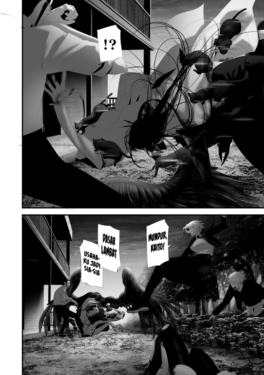 Halaman 12 dari Hachigatsu Kokonoka Boku wa Kimi ni Kuwareru. Chapter 45